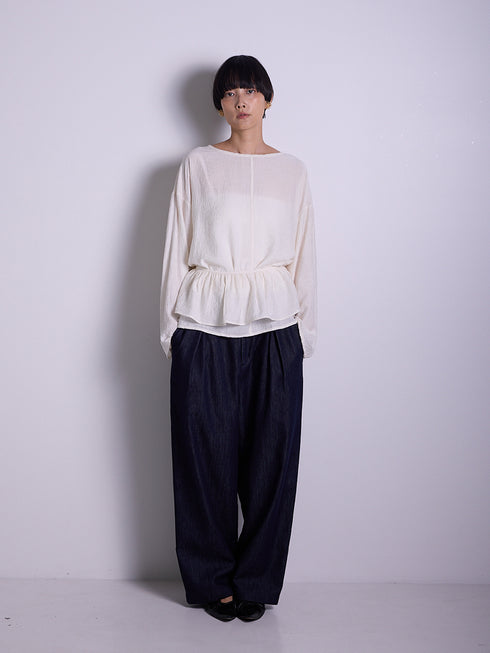 フリル衿付きSH /1556-428KK