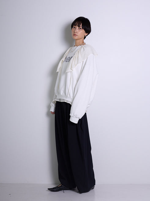 フリル衿付きSH /1556-428KK