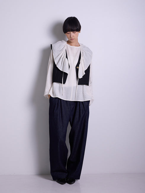 フリル衿付きSH /1556-428KK