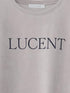 【 予約:8月上旬 】¨LUCENT¨プリントベロアTEE / 8464-155KK