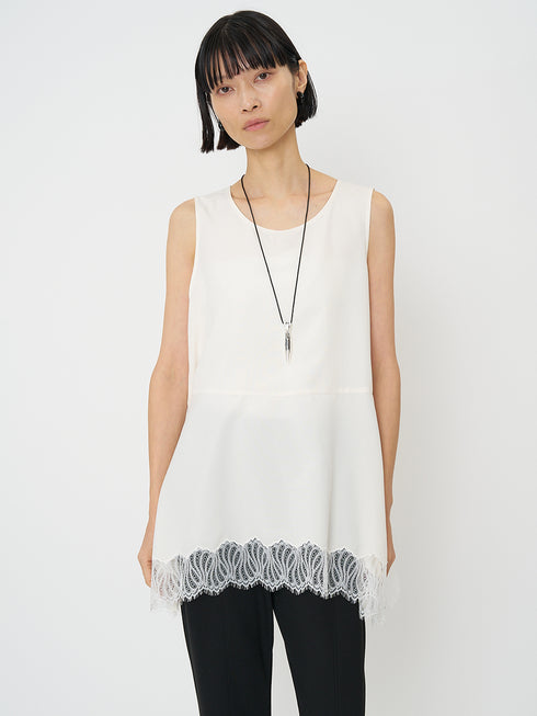 【 予約:5月上旬】ヘムレースサテンタンク / 1561-061-2NH