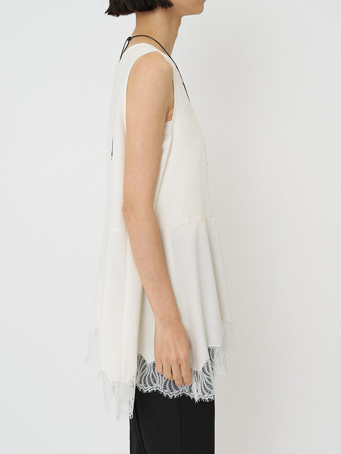 【 予約:5月上旬】ヘムレースサテンタンク / 1561-061-2NH