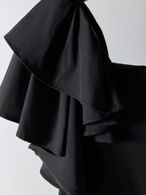 【 予約:4月下旬 】撥水フリルスリーブコンビネゾン /M262-38073