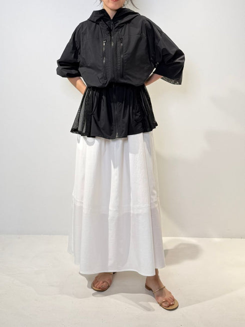 【 予約:4月下旬 】撥水タックプリーツOP /M262-58074