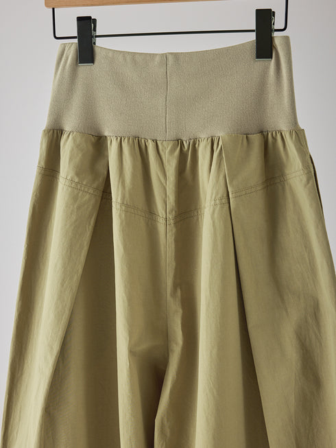 【 予約:7月中旬 】WAIST RIB CURVE PT /Y262-31068