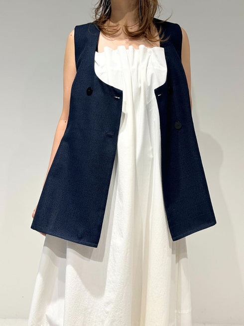 【 予約:4月下旬 】撥水タックプリーツOP /M262-58074