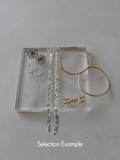 EARRING SET(4-6 items)/0062-436SH