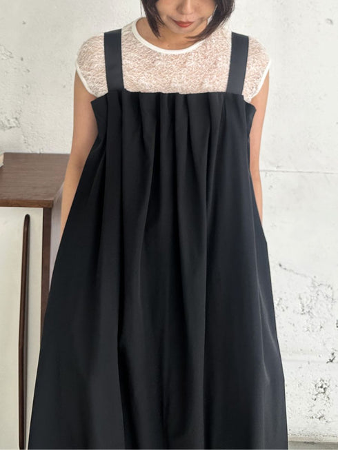 【 予約:4月下旬 】撥水タックプリーツOP /M262-58074