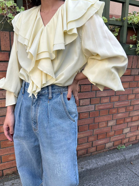 ラッフルブラウス /M254-13045