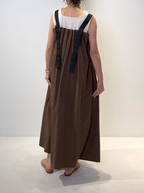 【 予約:4月下旬 】撥水タックプリーツOP /M262-58074