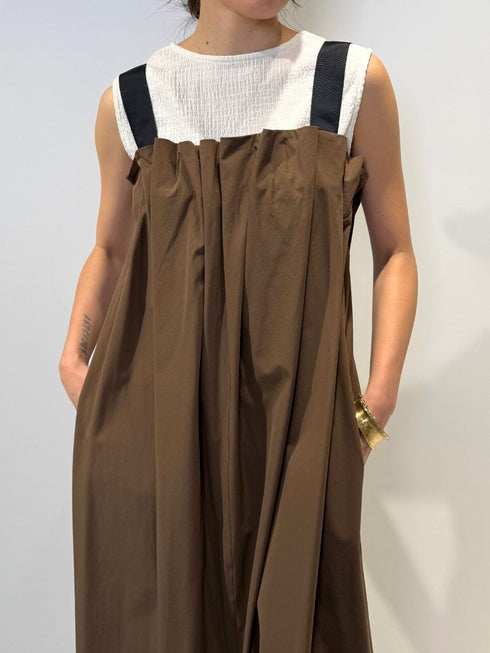 【 予約:4月下旬 】撥水タックプリーツOP /M262-58074