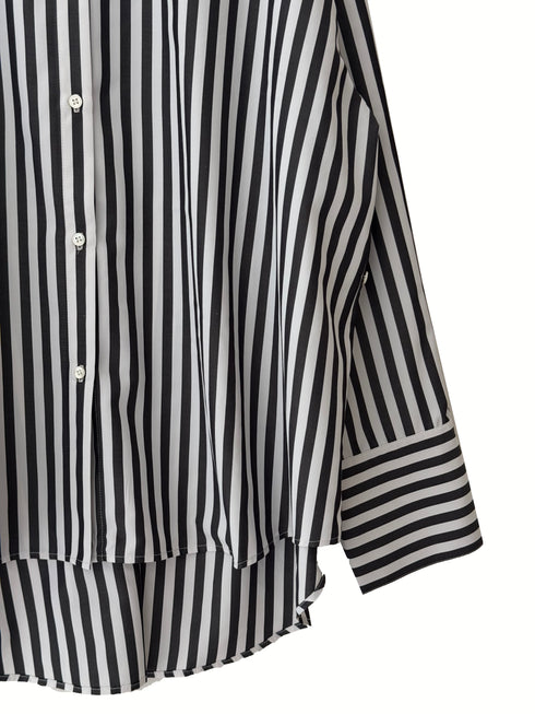 2WAYストライププリントSH /1555-218KK