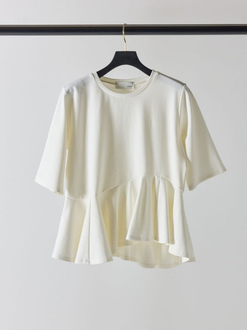 【 予約:4月下旬 】アシメペプラムTOPS /M262-88057