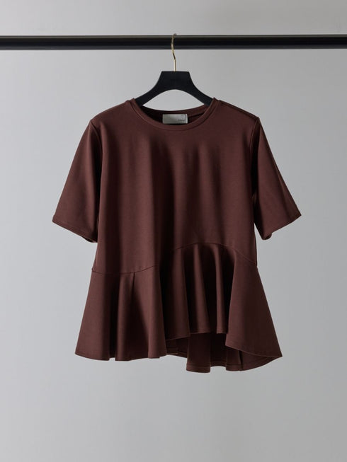 【 予約:4月下旬 】アシメペプラムTOPS /M262-88057