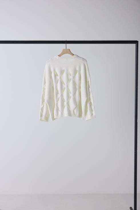 【 予約:2月上旬  】CUT OUT PATTERN PO /Y261-91013