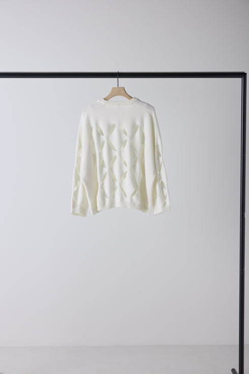 【 予約:2月上旬  】CUT OUT PATTERN PO /Y261-91013