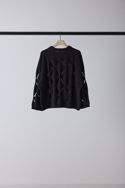 【 予約:2月上旬  】CUT OUT PATTERN PO /Y261-91013