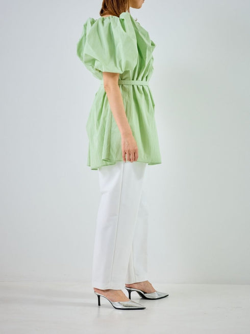 【 予約:4月下旬 】2WAYオフショルブラウス /M262-13055