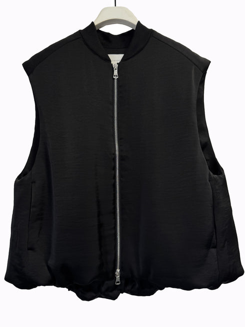 サテンパフィーベスト /4655-252MK