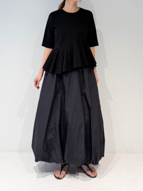 【 予約:4月下旬 】アシメペプラムTOPS /M262-88057