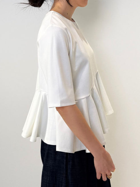 【 予約:4月下旬 】アシメペプラムTOPS /M262-88057