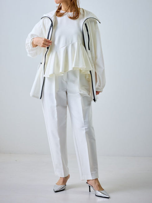 【 予約:4月下旬 】アシメペプラムTOPS /M262-88057