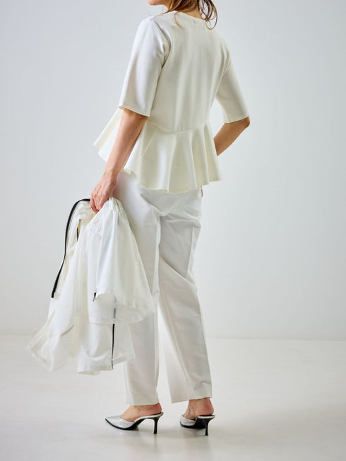 【 予約:4月下旬 】アシメペプラムTOPS /M262-88057