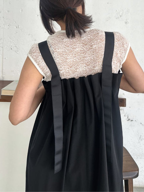 【 予約:4月下旬 】撥水タックプリーツOP /M262-58074