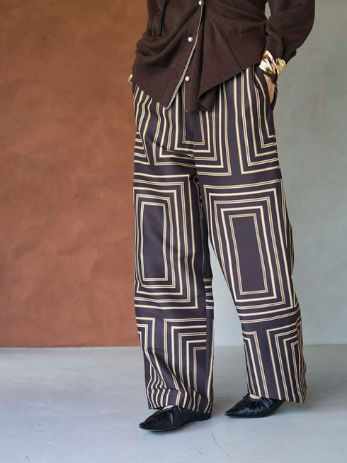 オリジナルスクエアパネル柄PT /3454-026MK