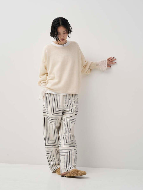 オリジナルスクエアパネル柄PT /3454-026MK