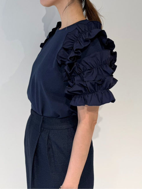 【 予約:3月下旬 】袖コンシャスTOPS /M262-88090