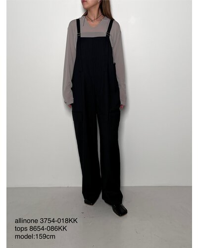 ピンストライプサロペット /3754-018KK