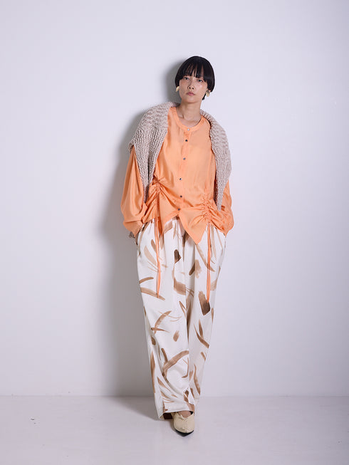 サテンプリントPT /3756-448MK