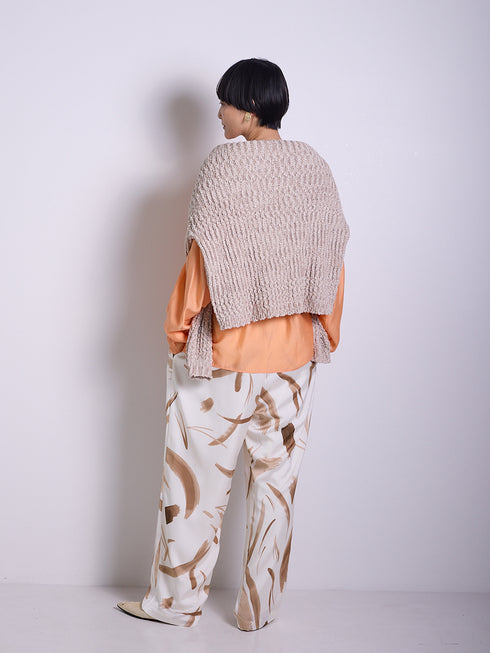 サテンプリントPT /3756-448MK