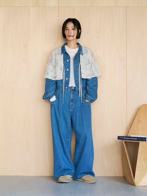 タックポケットデニムPT /3854-063BT