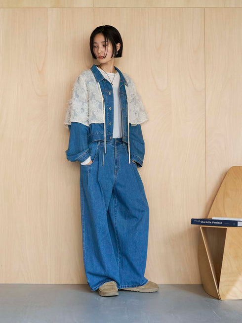 タックポケットデニムPT /3854-063BT