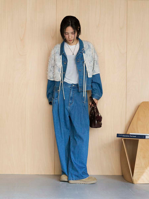 タックポケットデニムPT /3854-063BT