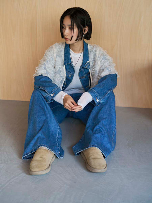 タックポケットデニムPT /3854-063BT