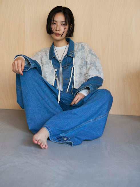 タックポケットデニムPT /3854-063BT