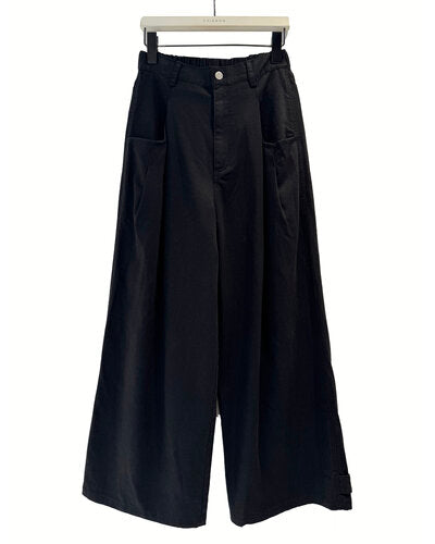 コットンブレンドタックパンツ /3855-281BT