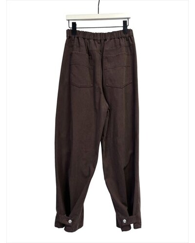 コットンブレンドタックパンツ /3855-281BT