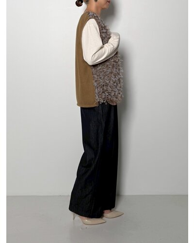 ハイウエストデニムPT /3856-472BT