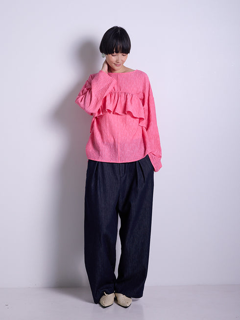 ハイウエストデニムPT /3856-472BT