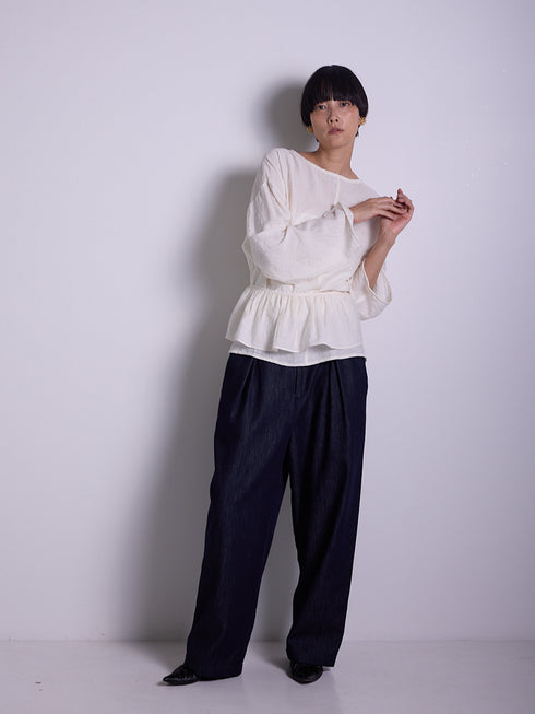 ハイウエストデニムPT /3856-472BT