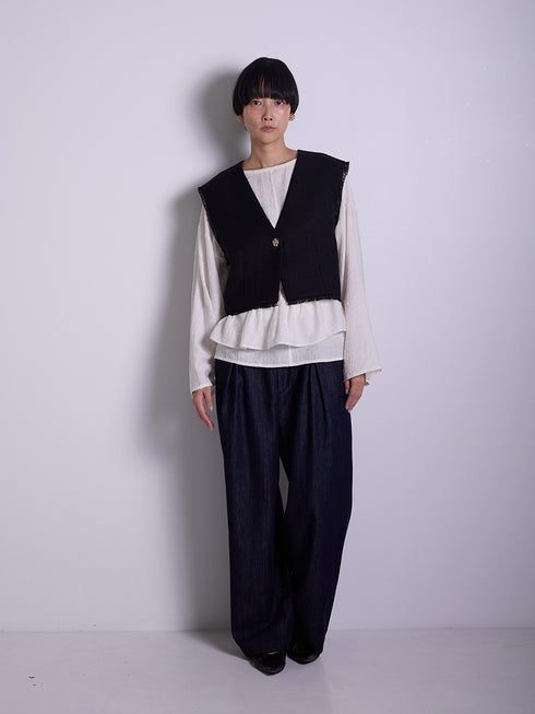 ハイウエストデニムPT /3856-472BT