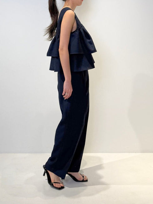 【 予約:4月下旬 】リネンツイードフリルBL /M262-18063