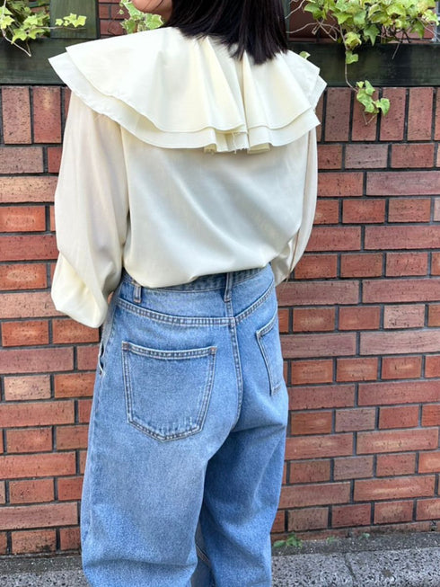 ラッフルブラウス /M254-13045