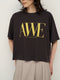 "AWE"プリントクロップドTee / 8462-403KK