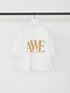 "AWE"プリントクロップドTee / 8462-403KK