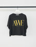 "AWE"プリントクロップドTee / 8462-403KK